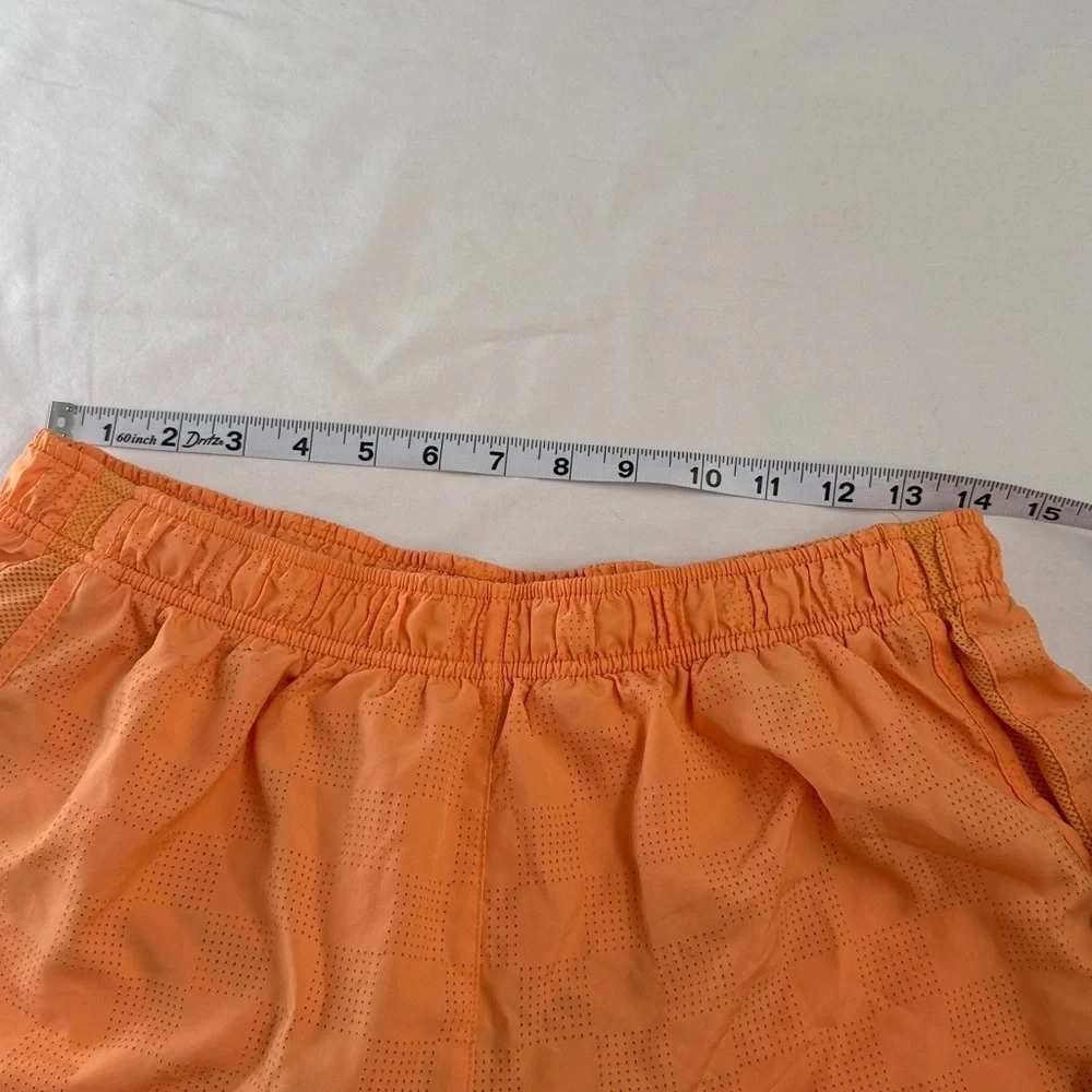 Nike Women's Vibrant Orange Athletic Shorts